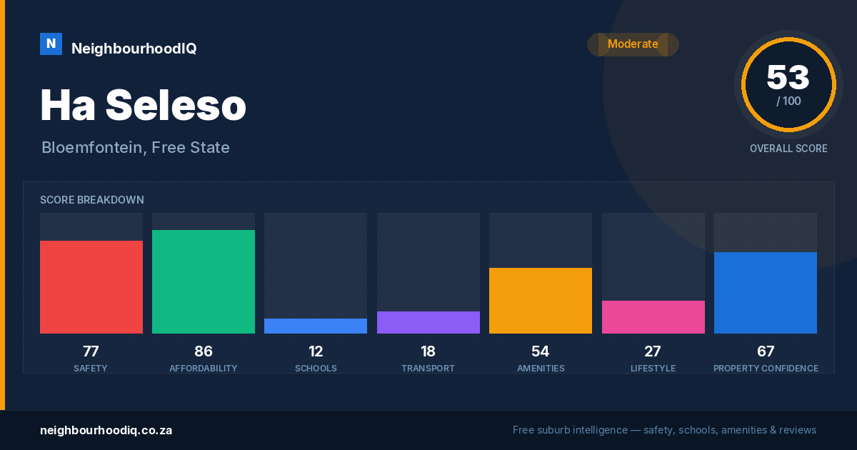 Ha Seleso report card