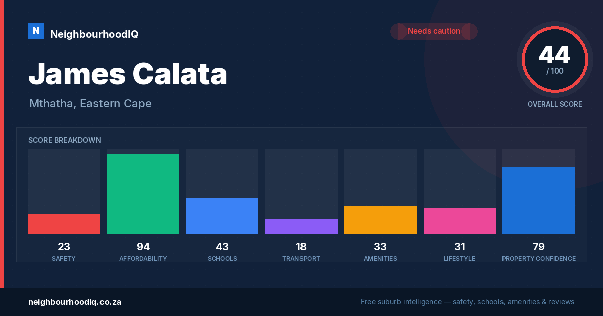 James Calata report card
