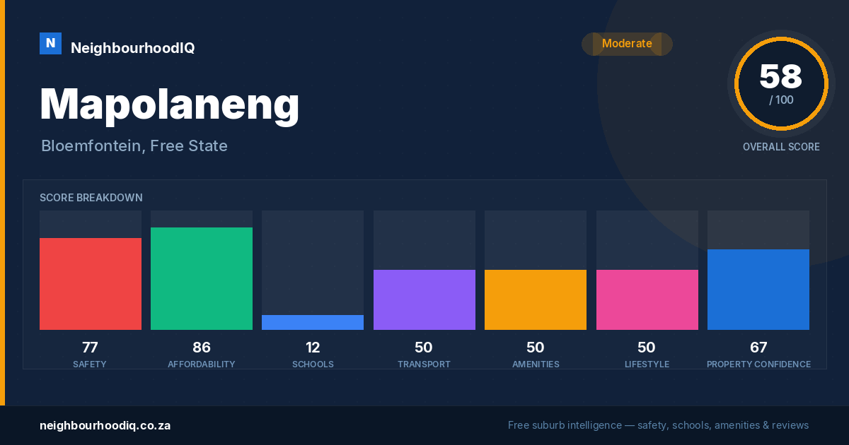 Mapolaneng report card