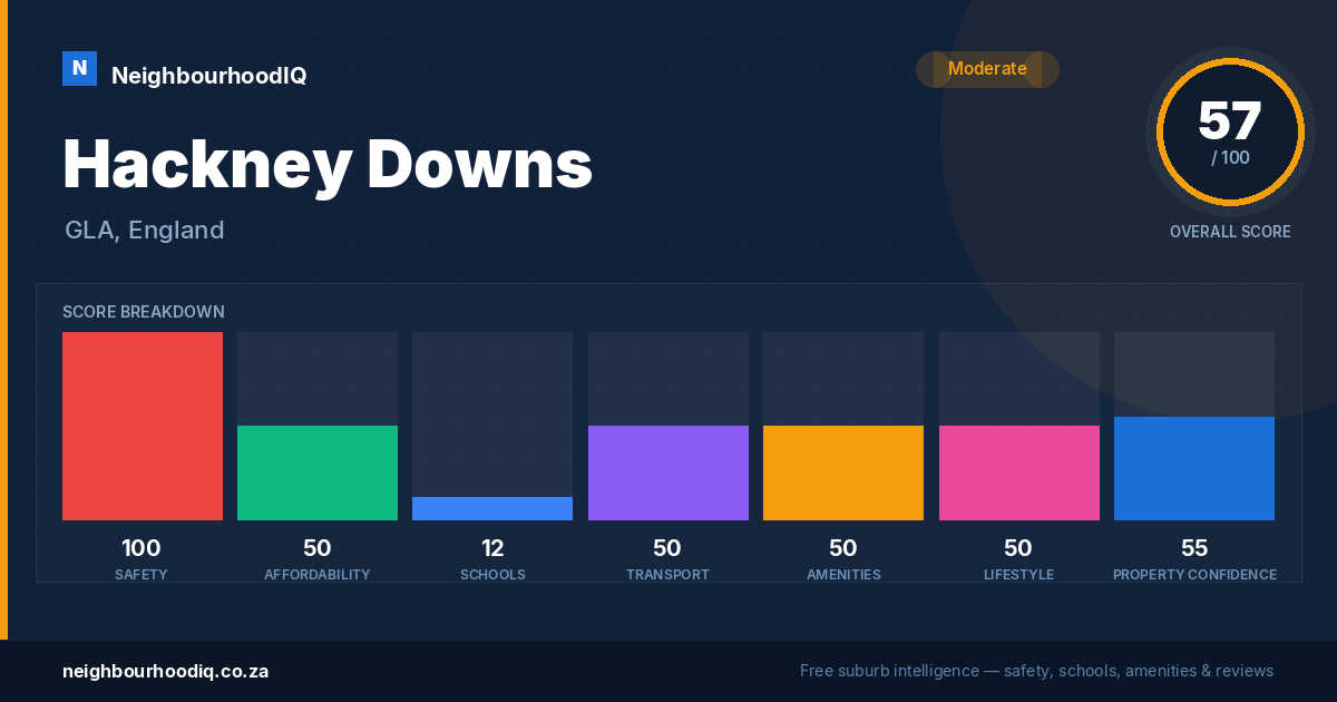 Hackney Downs report card